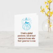 パンデミック前向きグリーティングカード カード (黄色い花)