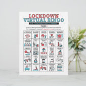 パンデミック年間の検疫ビンゴロックダウン活動 (スタンド正面)