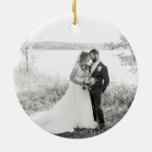 パンデミ結婚したック写真オーナメント中 セラミックオーナメント (裏面)