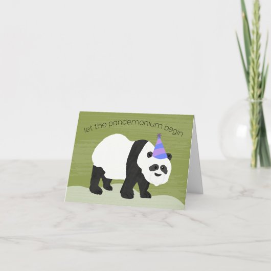 パンデモニウム誕生日 カード (正面)