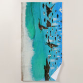 パンデモニウム ビーチタオル (正面)