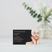 パンデレディーススパアポイントメント名刺 予約カード (スタンド正面)