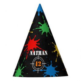 パントボールボーイズ絵を描（ばちゃばちゃ）跳ねるバースデーパーティーハット パーティーハット