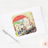 パントマイム スクエアシール (封筒)