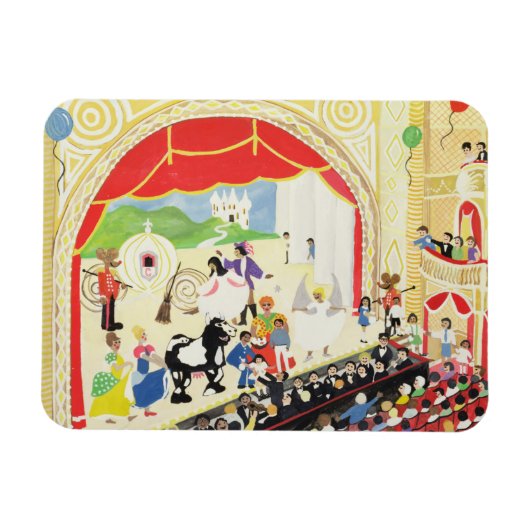 パントマイム マグネット (横)