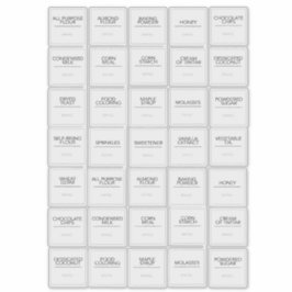 パントリーラベルシール シール