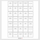 パントリーラベルシール シール (シート)