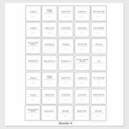 パントリーラベルシール シール