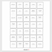 パントリーラベルシール シール (シート)