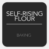 パントリーラベルシール スクエアシール (正面)