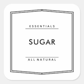 パントリーラベルシール スクエアシール