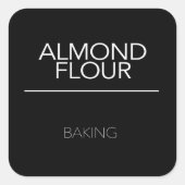 パントリーラベルシール スクエアシール (正面)