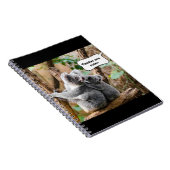 パンドおもしろいンとコアラス – どちらが可愛いか ノートブック (右側)