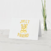 パンドすてきス7月に30テディ友情を築く 箔シーズンカード (正面)