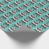 パンドラおもしろいモニウムパンダ漫画,かわいいストレスパン ラッピングペーパー (角)