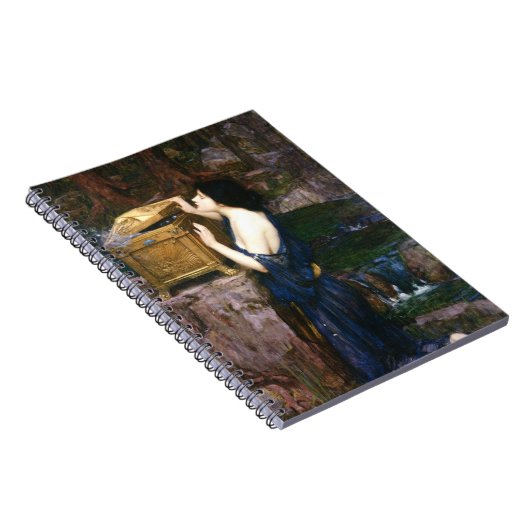 パンドラの箱:ジョン・ウィリアム・ウォーターハウス ノートブック (右側)