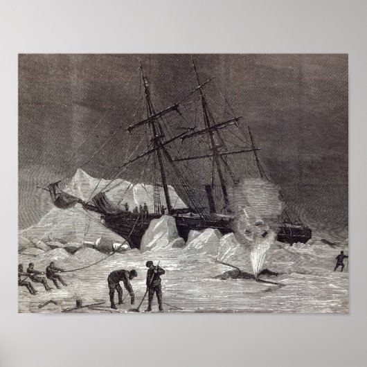 パンドラは氷の中で挟まれた ポスター (正面)