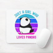 パンドラを愛する女の子 マウスパッド (マウス)