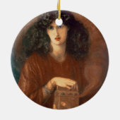 パンドラ1871年(キャンバスの油) セラミックオーナメント (裏面)