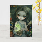 "パンドラ"の挨拶状 カード (黄色い花)