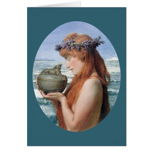 『パンドラ』(オランダ語: Pandora)、サーローレンス・アルマ=タデマ画 (正面)