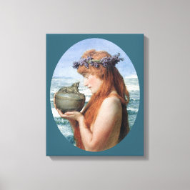 『パンドラ』（オランダ語: Pandora）、サーローレンス・アルマ＝タデマ画 キャンバスプリント