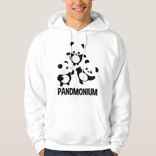 パンドラ(PANDAMONIUM)Tシャツパおもしろいンダベアープンティー パーカ (正面)