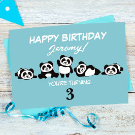 パンドラ(PANDAS)のパーソナライズされた誕生日 カード