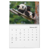 パンドラ(PANDAS)ウォールカレンダー カレンダー (2月 2027)