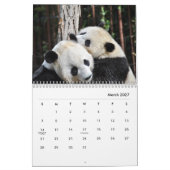パンドラ(PANDAS)ウォールカレンダー カレンダー (3月 2027)