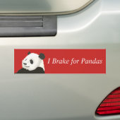 パンドラ(PANDAS)バンパーステッカー用ブレーキ バンパーステッカー (車上)