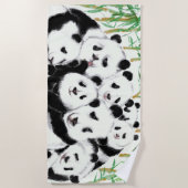 パンドラ(PANDAS) – パンデミック – ビッグハグ ビーチタオル (正面)