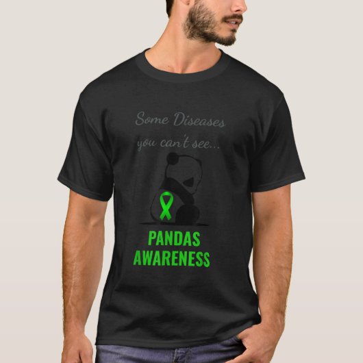 パンドラ(PANDAS)パン認識度tシャツ Tシャツ (正面)