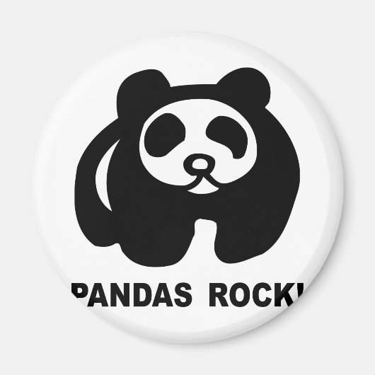 パンドラ(PANDAS)岩 マグネット (正面)