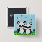 パンドラ(PANDAS) 缶バッジ (正面&裏面)