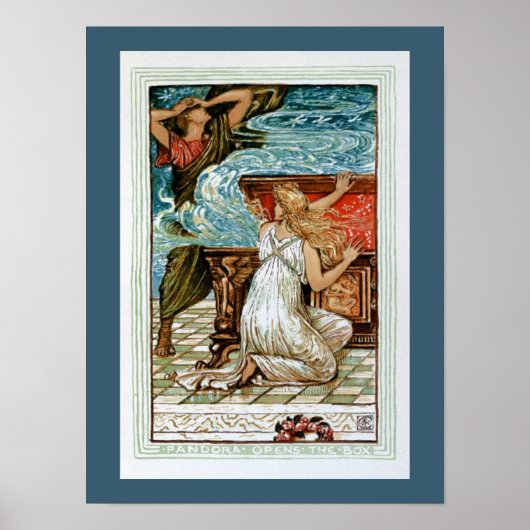 パンドラ(Pandora)がボックスを開く ポスター (正面)