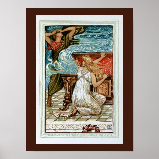 パンドラ(Pandora)がボックスを開く ポスター (正面)