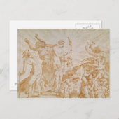 パンドラ(PANDORA)が箱を開ける ポストカード (正面/裏面)