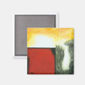 パンドラ(PANDORA)の箱(オリジナル絵画) マグネット (正面/裏面)