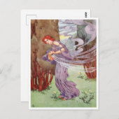 パンドラ(Pandora)はヘレン・ストラトンによって箱を開ける ポストカード (正面/裏面)