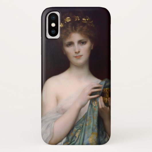 パンドラ(PANDORA)アレキサンドレ絵画・カバネル Case-Mate iPhoneケース (裏面)