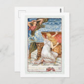 パンドラ(Pandora)箱はがきを開く ポストカード (正面/裏面)