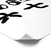 パンド中国のスの数 ポスター (角)