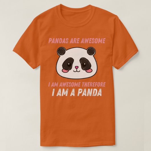 パンド素晴らしは私素晴らしだから私はPである Tシャツ (デザイン正面)
