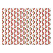 パンナコッタフレッシュフルーツフードイタリアンデザート テーブルクロス (正面(横))