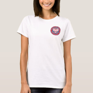 パンナマリアテキサス州ポーランドアメリカンイーグル Tシャツ