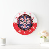 パンナマリアラウンドポーランドテキサン ラージ壁時計 (ホーム)