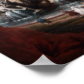 パンニニ – ローマの景色のギャラリモダンー ポスター (角)