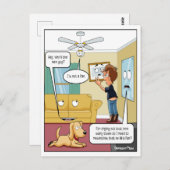 パンニーなポストカード - 私はファンじゃない ポストカード (正面/裏面)