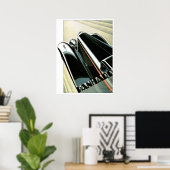 パンハード自動車ヴィンテージ広告アートポスター ポスター (ホームオフィス)